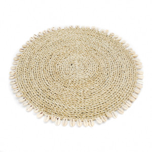 Seagrass Shell Placemat - Natural