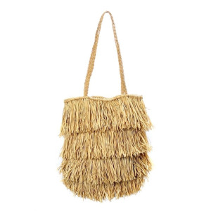 Raffia Bahamas Tote - Natural