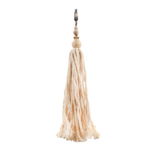 Cotton Wood Keychain - Natural