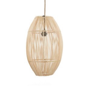 Lampa pleciona The Zuri M, E27, Rattan, boho