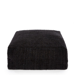 Oh My Gee Pouffe - Black Navy