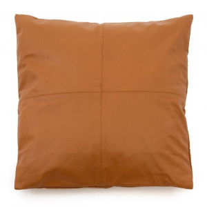 Four Panel Lear Cushion Cover - Camel - 60x60