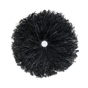 Raffia Juju - Black