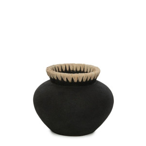 Styly Vase - Black Natural - S