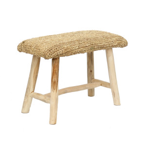 Raffia Bench
