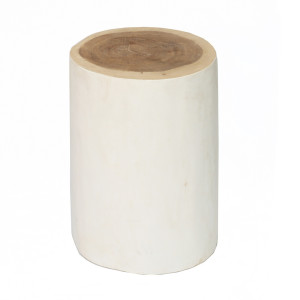 Tribe Stool - Natural White