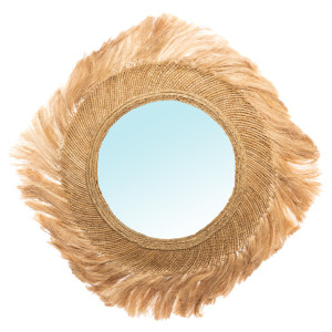 Capri Mirror - Natural - L
