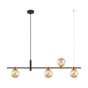 Nowoczesna Lampa Wisząca Bletter G9 4-punktowa
