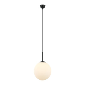 Czarna Lampa Wisząca Deore E27