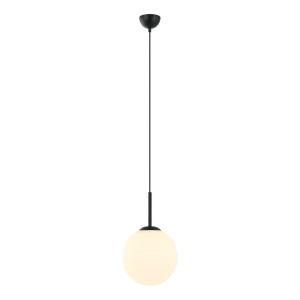 Czarna Lampa Wisząca Deore E27