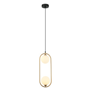 Antyczna Lampa Wisząca Lupus G9 2-punktowa