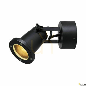 Lampa ogrodowa ścienna SLV Nautilus WL czarna 11W IP54 1002867