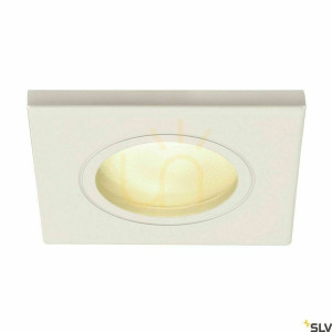 Oprawa wpuszczana zewnętrzna SLV DOLIX OUT GU10 biała IP44 1001169