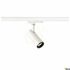 Lampa do szynoprzewodu SLV NUMINOS DALI S 10,42W 3000K 3-fazowa biała/czarna 1004375