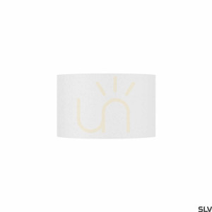 Abażur SLV FENDA biały tekstylny 45,5 cm 156111