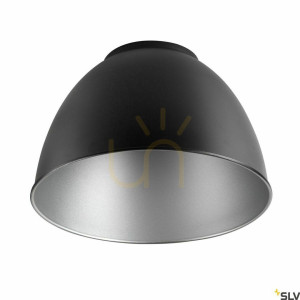 Abażur aluminiowy SLV PARA DOME czarny 30,8 cm 1005216