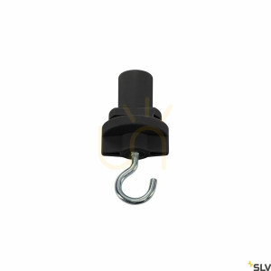Hak do szyny 3-fazowej SLV S-TRACK czarny 175190