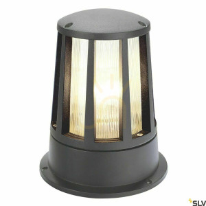 Słupek oświetleniowy SLV CONE antracyt IP54 24 cm 100W 230435