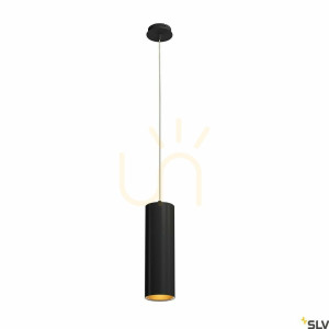 Lampa wisząca SLV ANELA 1000813 czarna LED 10W 3000K aluminium