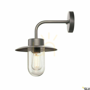 Lampa ścienna ogrodowa SLV MOLAT antracyt IP44 E27 1000820