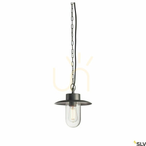 Lampa zewnętrzna wisząca SLV MOLAT antracyt IP44 E27 60W 1000821