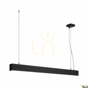 Lampa wisząca SLV GLENOS II czarna LED 43W 4000K 105 cm 1001403