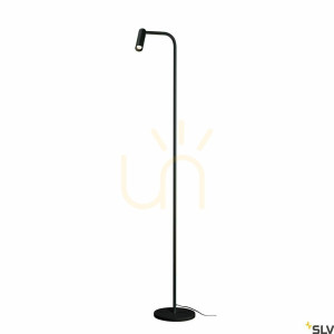Lampa podłogowa SLV KARPO FL czarna LED 6,2W 3000K 360 lm 1001463