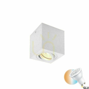 Lampa sufitowa SLV TRILEDO SQUARE CL biała GU10 10W 1002015