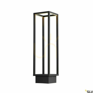 Słupek oświetleniowy SLV QUADRULO 1005442 antracyt 7W 3000K IP55 LED