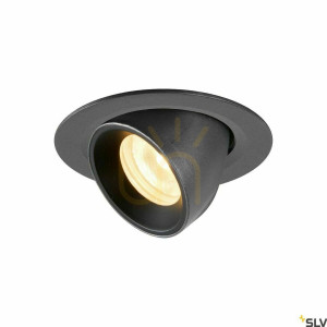 Oprawa wpuszczana SLV NUMINOS GIMBLE XS 7W 3000K czarna 1005837