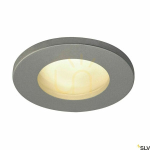 Oprawa wpuszczana zewnętrzna SLV DOLIX OUT GU10 IP44 szara 1001167