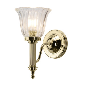 Carroll 1 Light - Polerowany mosiądz Elstead