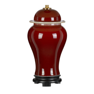 Lampa stołowa Oxblood Temple Jar 1 – tylko podstawa Elstead
