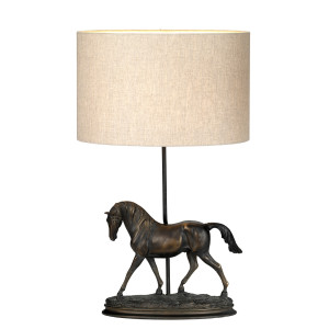 Lampa stołowa Spirit 1 z owalnym kloszem Elstead