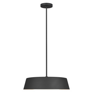 Lampa wisząca Asher 5 – nocna czerń Elstead
