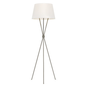 Lampa podłogowa Penny 1 - polerowany nikiel Elstead