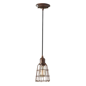 Lampa wisząca Urban Renewal 1 - paryski brąz Elstead