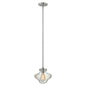 Lampa Wisząca Congress 1 z przezroczystego szkła - chrom Elstead