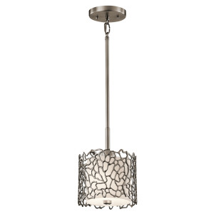 Lampa Wisząca Srebrny Koral 1 Elstead