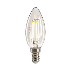 Litec Candle Style przezroczysta lampa E14 Elstead