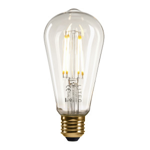 Lampy LED Wyczyść Edison LED E27 Lampa Elstead