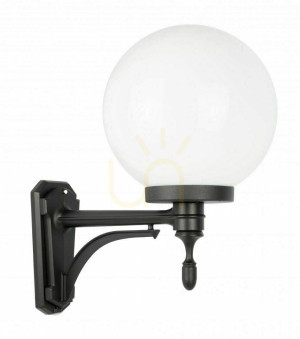 Kinkiet zewnętrzny SU-MA Kule Classic czarny K 3012/1/K 250 U
