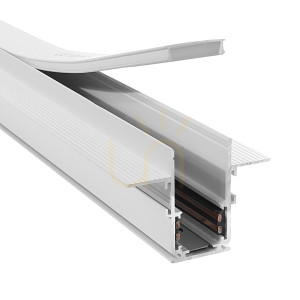 Szyna magnetyczna ll-20a podtynkowa 200cm biała