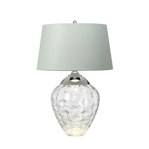 Lampa stołowa Samara - 2 źródła światła - Bezbarwne szkło Quintiesse