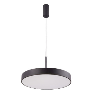 Czarna Lampa Wisząca Orbital
