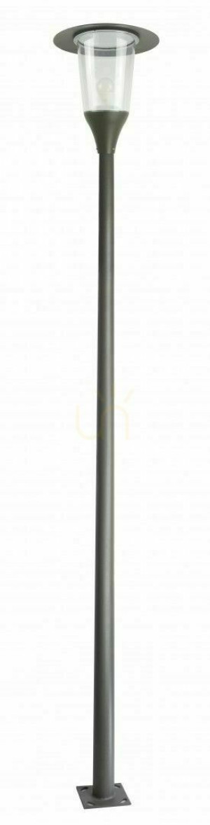 Latarnia ogrodowa SU-MA Metis ciemny popiel 318 cm MTS-ME27
