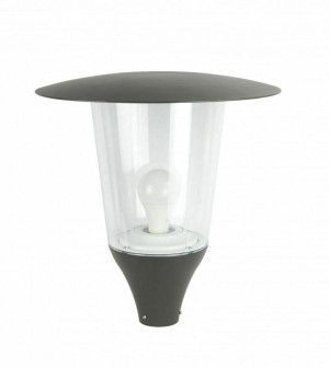 Latarnia ogrodowa SU-MA Metis ciemny popiel 44 cm MTS-HEAD