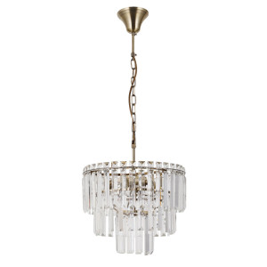 Brązowa Lampa Wisząca Buena E14 4-punktowa