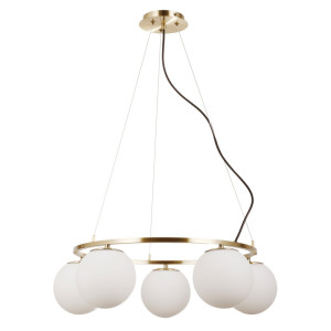 Nowoczesna Lampa Wisząca Larosa E27 5-punktowa