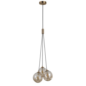 Miodowa Lampa Wisząca Perlos G9 3-punktowa